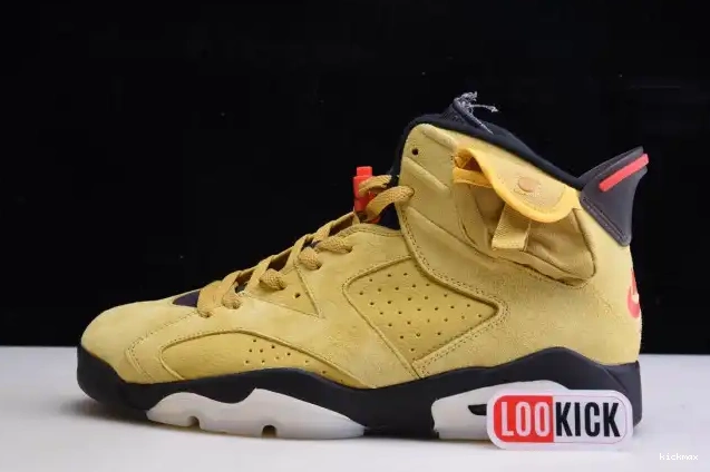 Rep AIR CN1084-300 JORDAN TRAVIS YELLOW 6 X SCOTT 0518